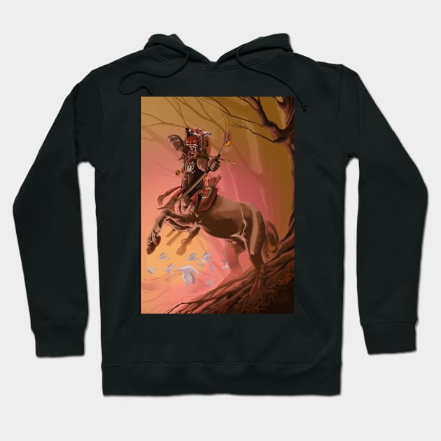 Dungeons, Dice and Dragons - Centaur Hoodie by Rollin20s